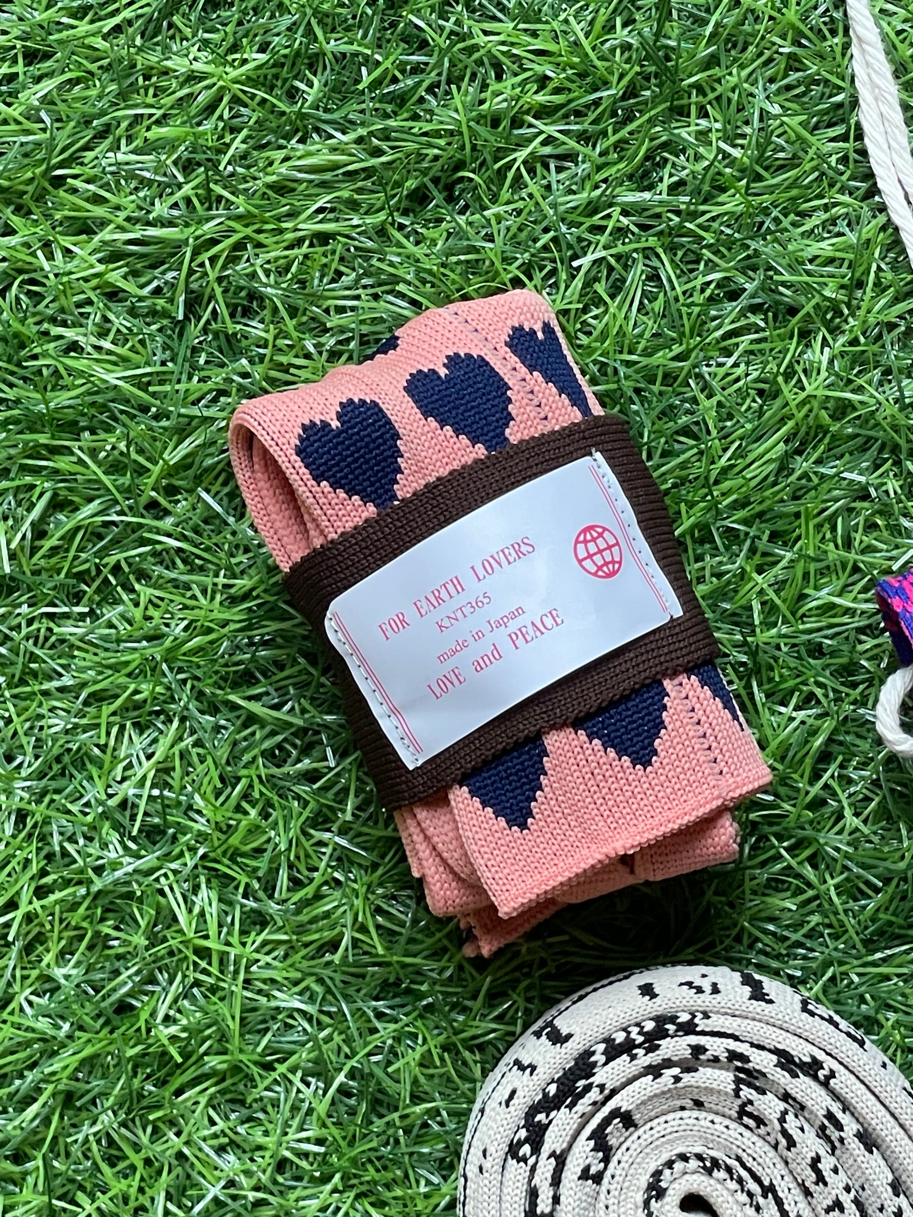 Me-Knitty / Heart / Coral