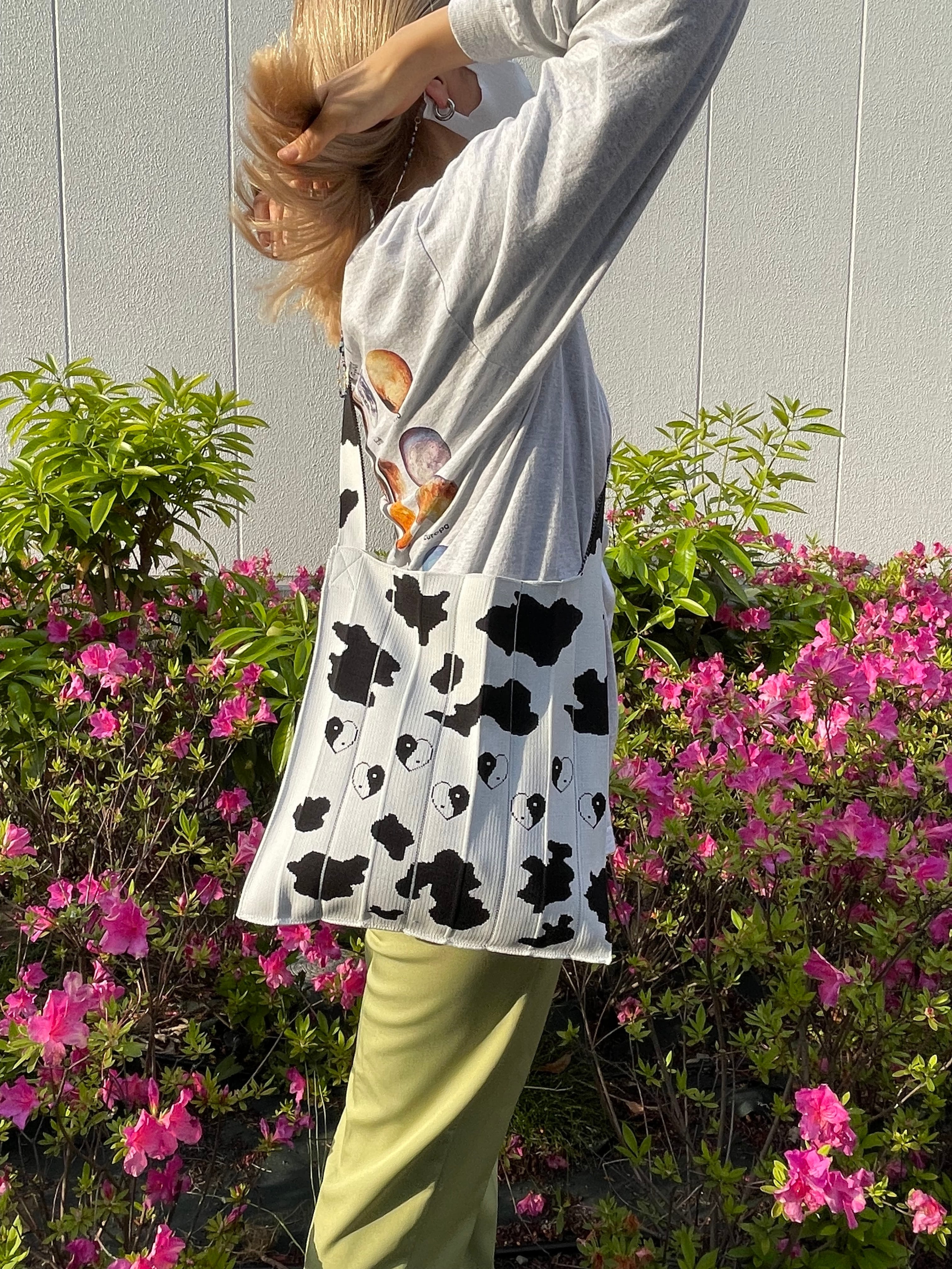 Knitty / Cow / White