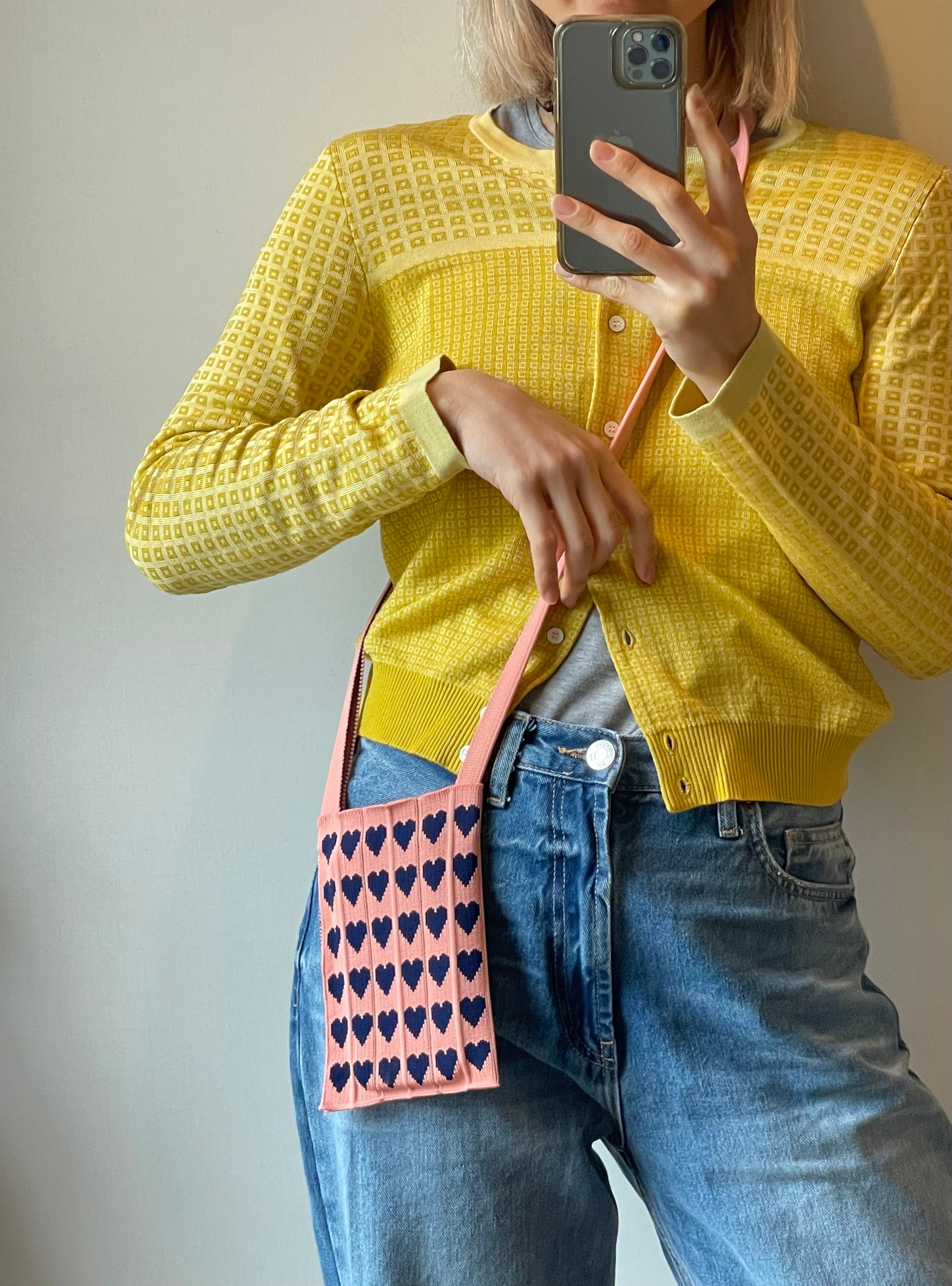 Me-Knitty / Heart / Coral