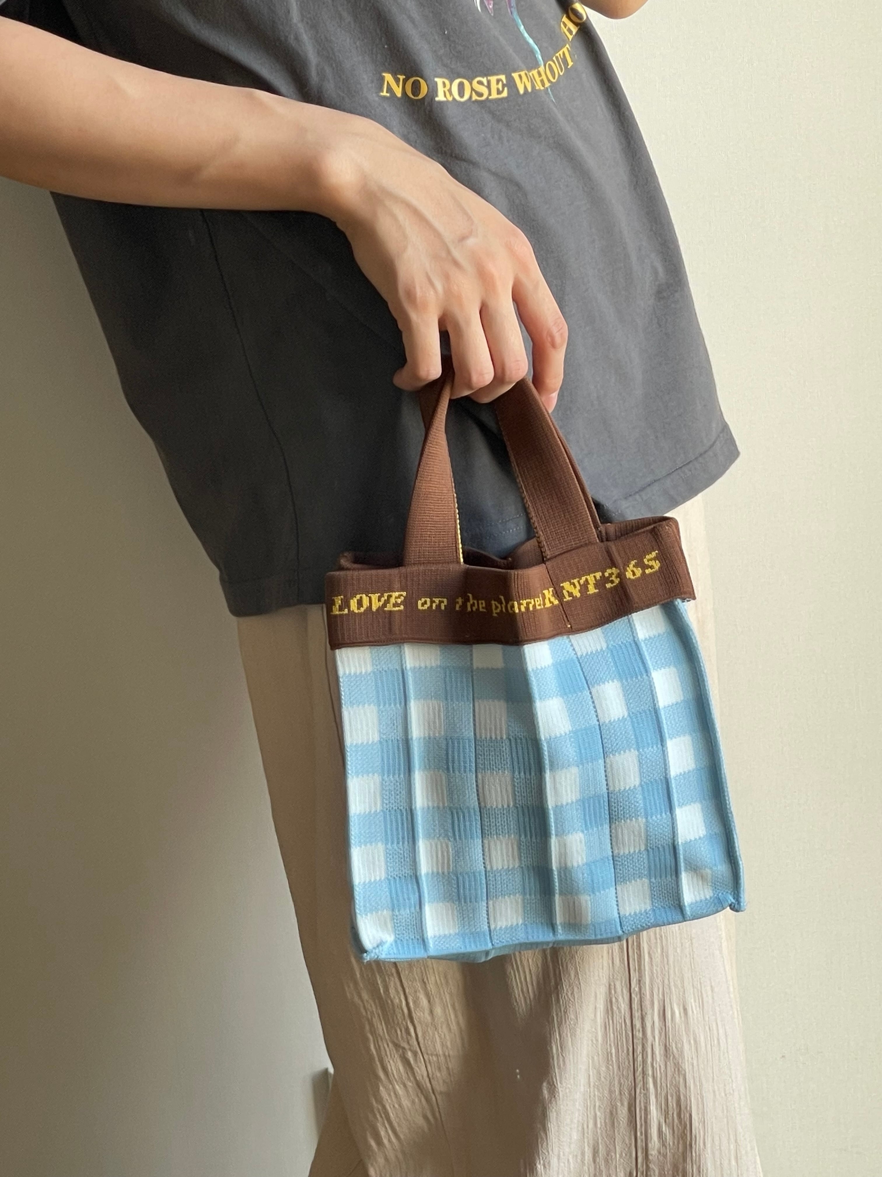 Co-Knitty / Gingham / Lt.Blue
