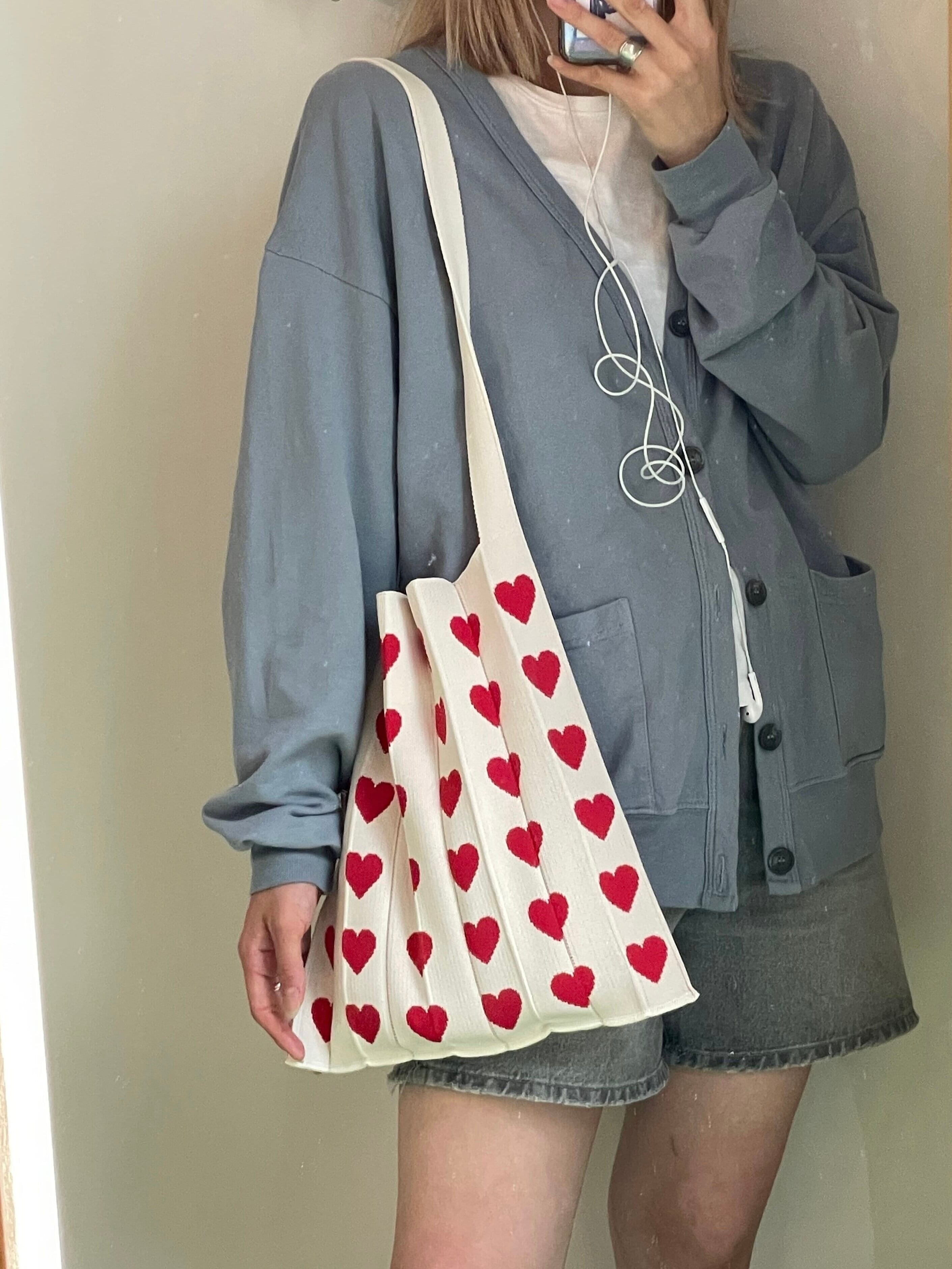 Knitty / Heart / Ivory