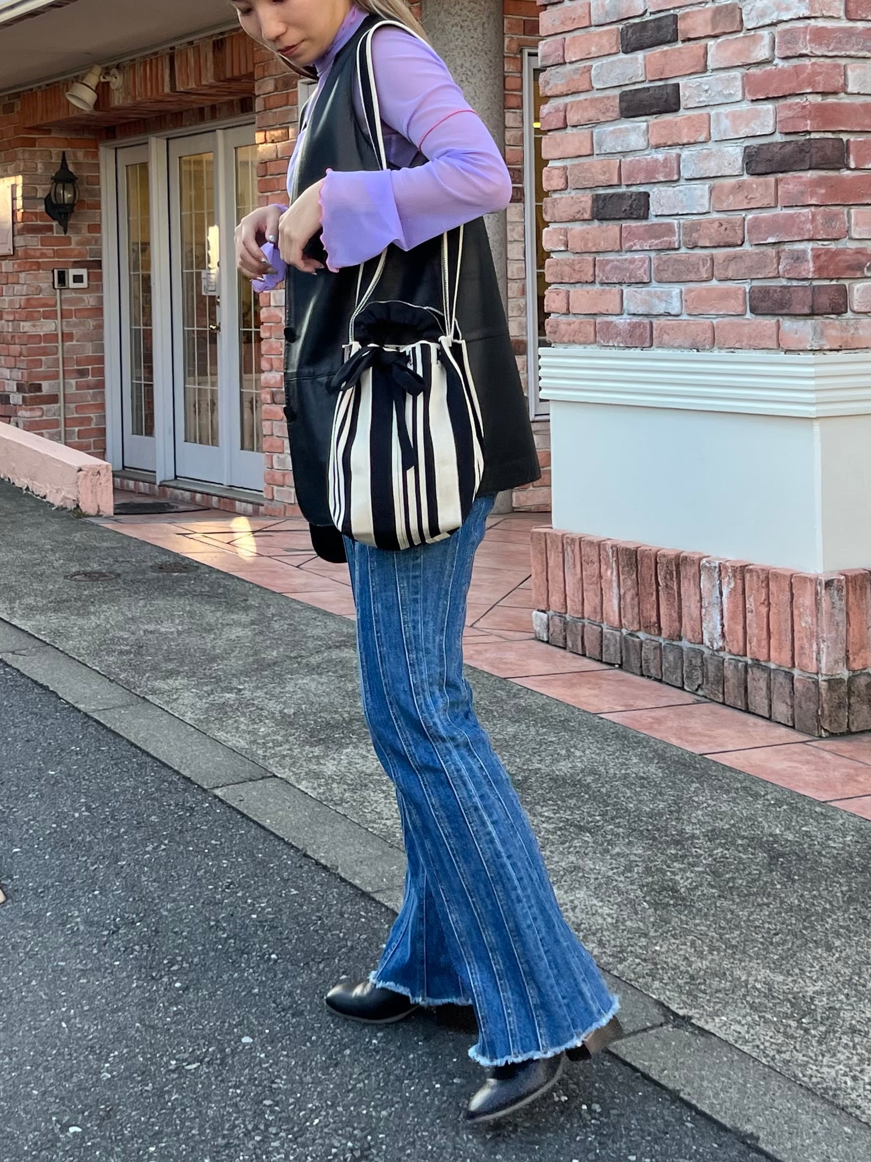 Kiwy / Stripe / Beige