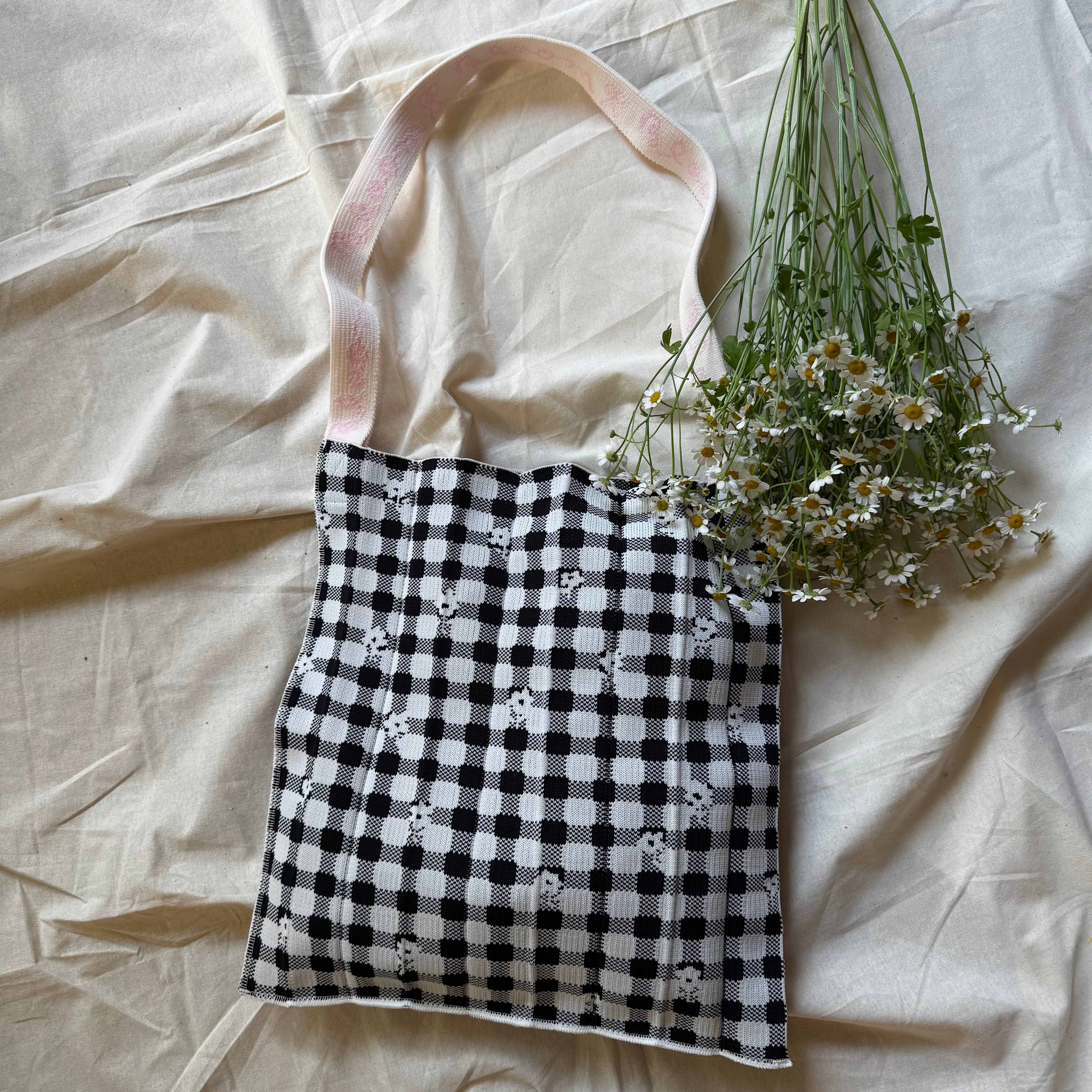 Knitty / Gingham / Black