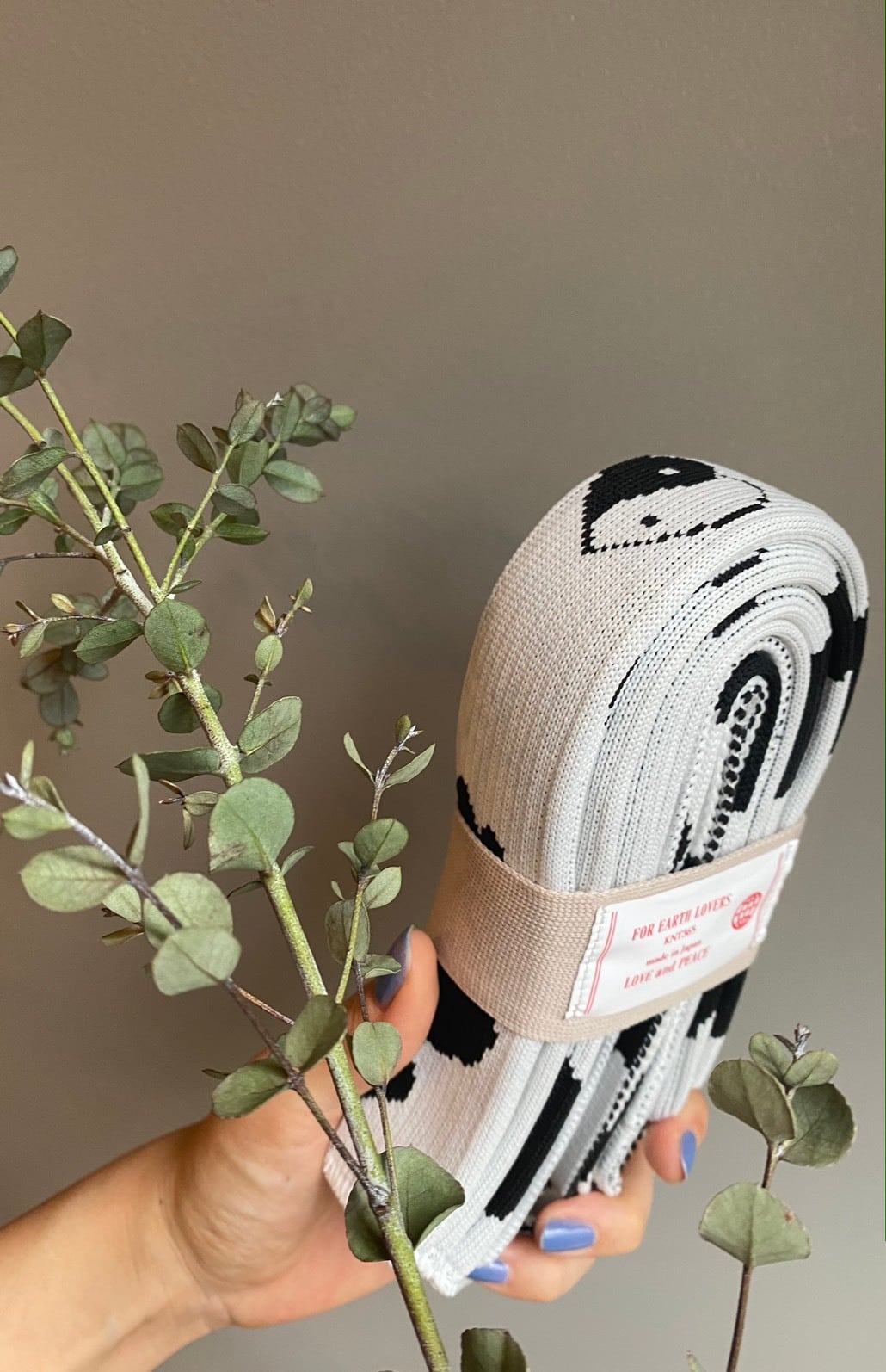 Knitty / Cow / White