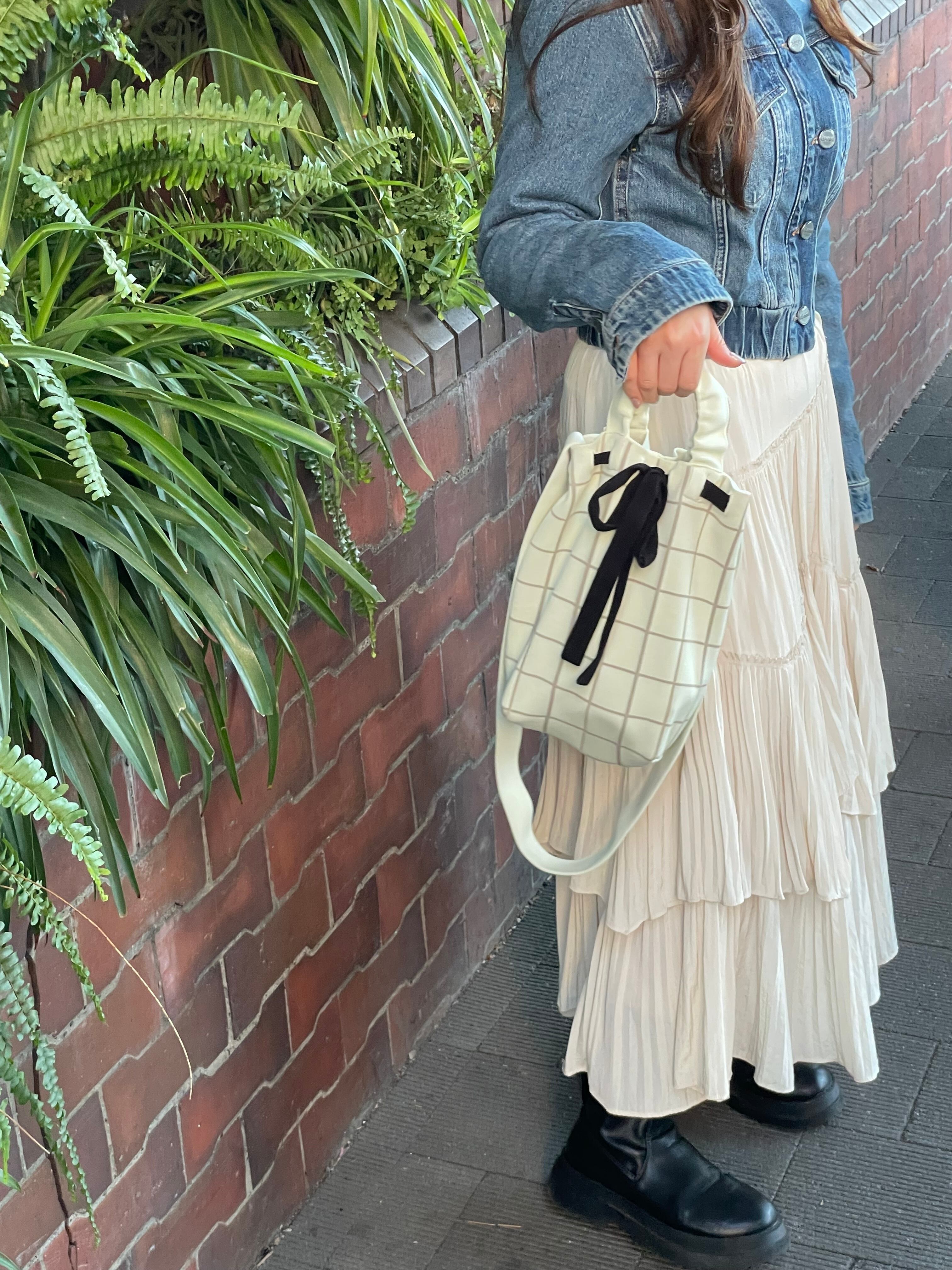 Kiwy / Check / Cream