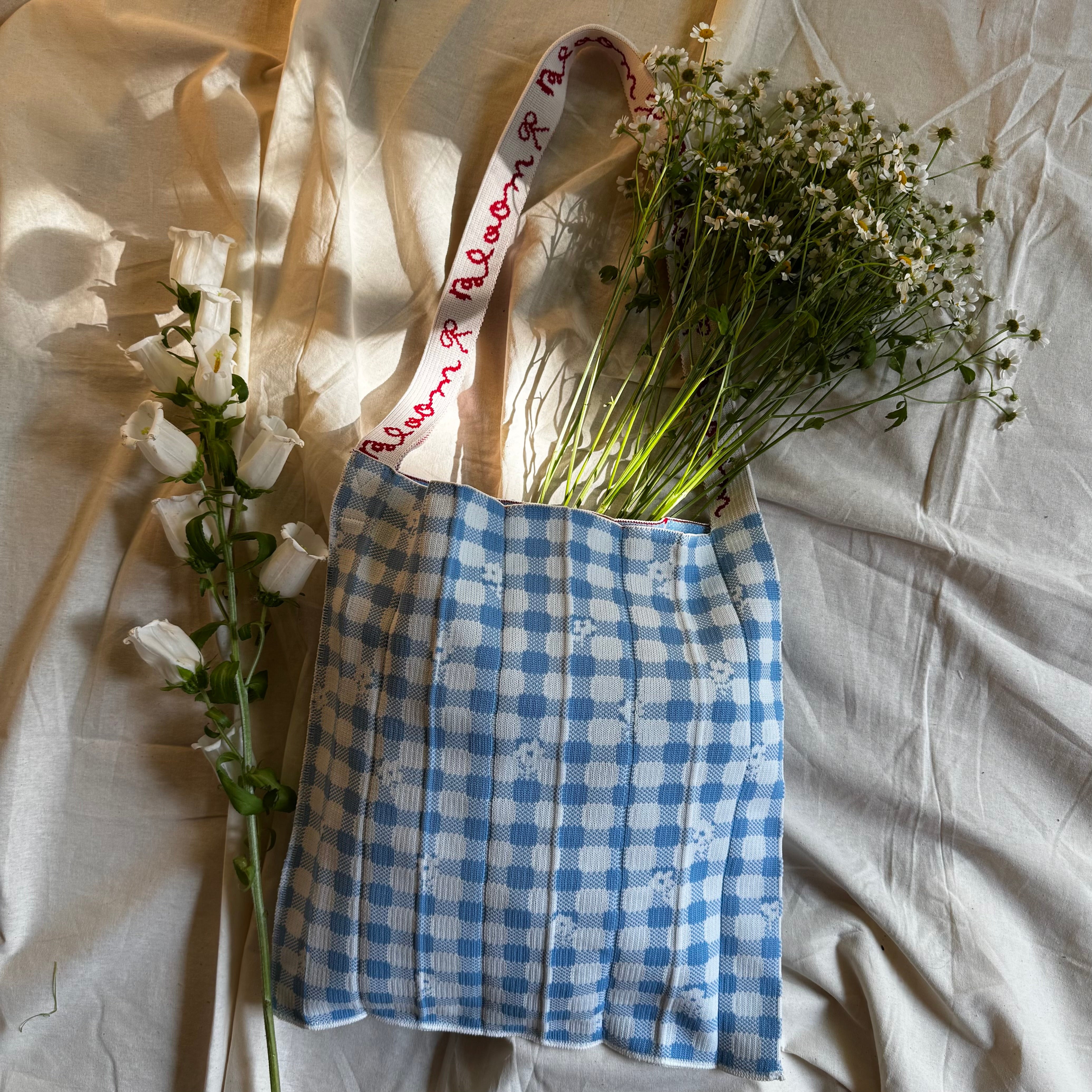 Knitty / Gingham / Lt.Blue
