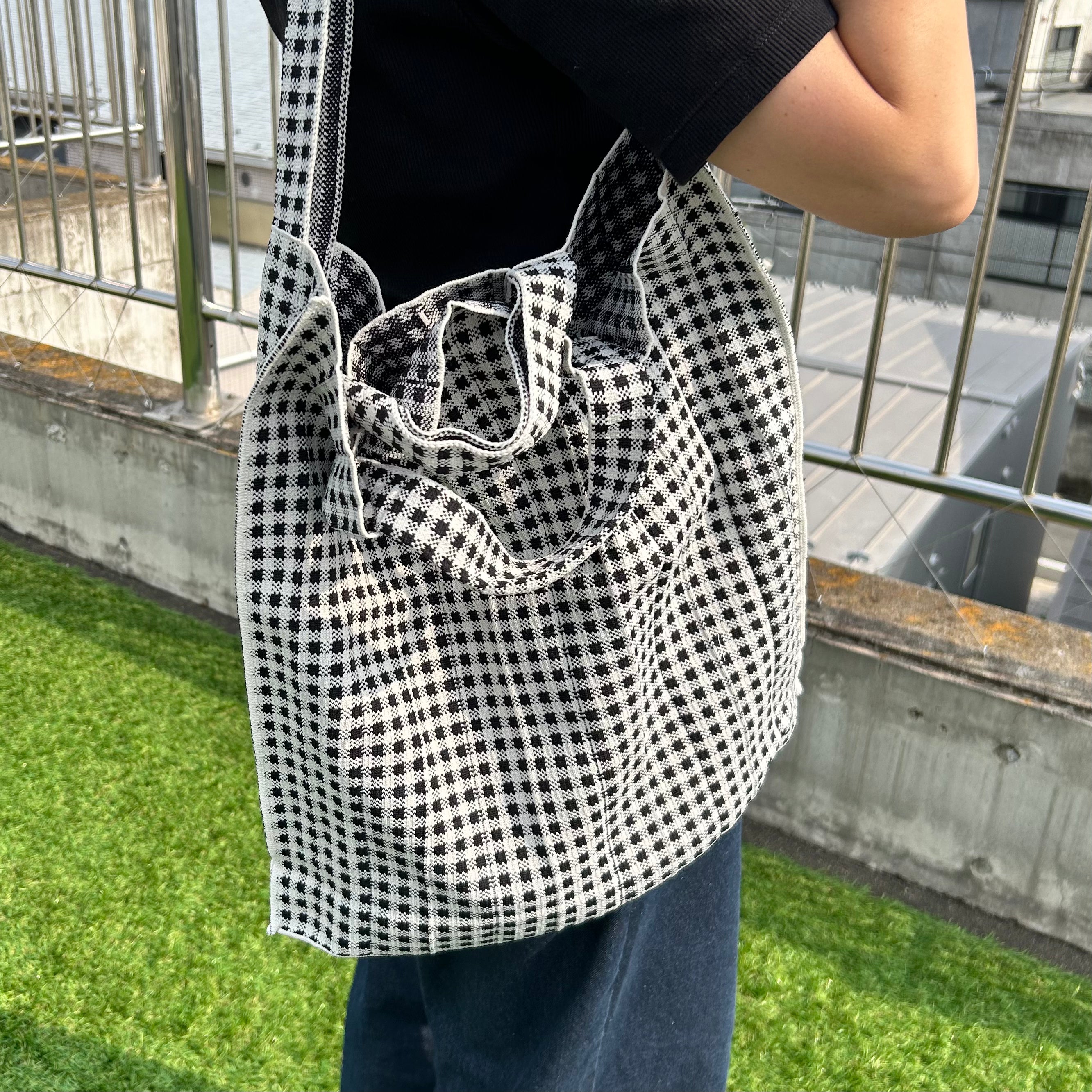 Mam / Gingham / Black