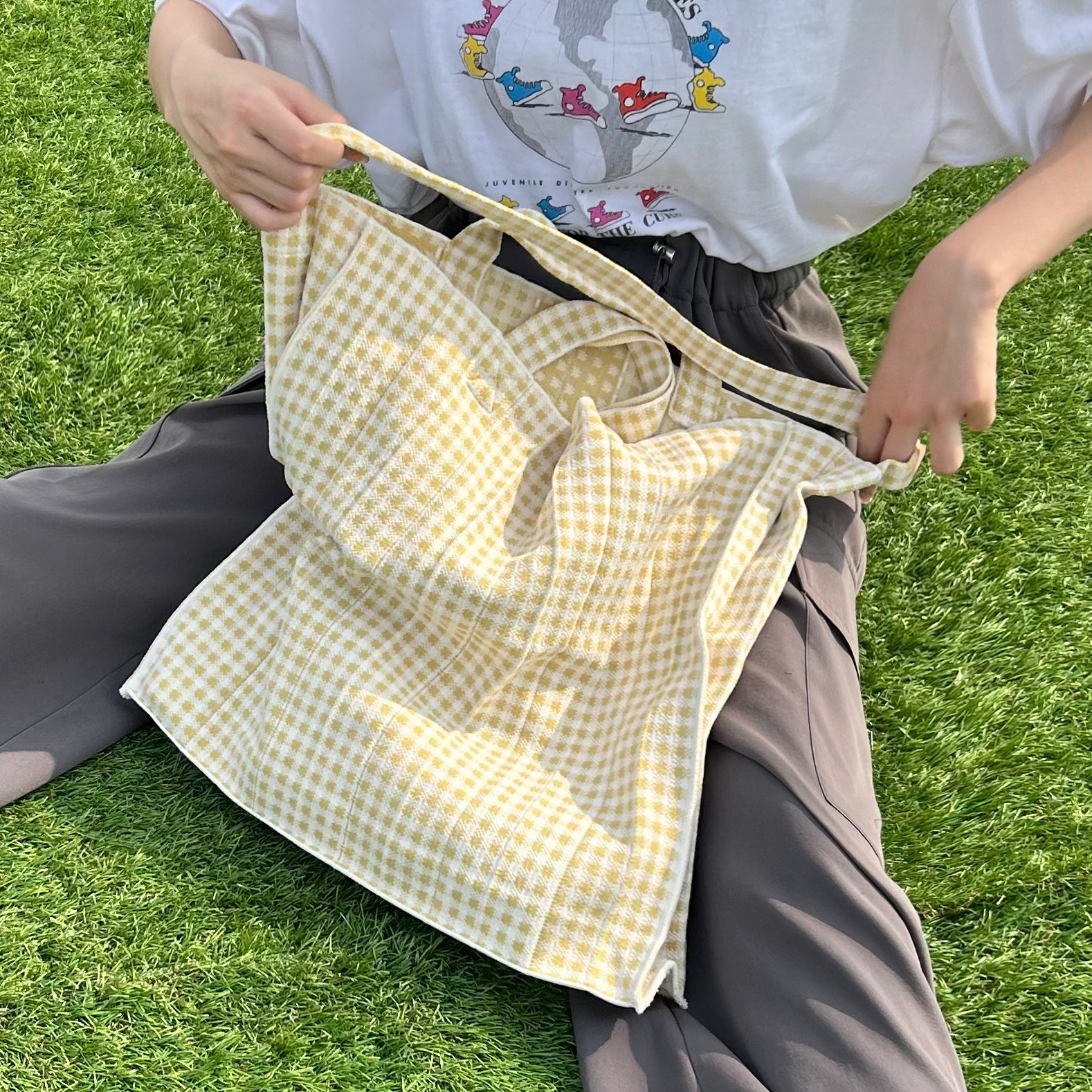 Mam / Gingham / Cream