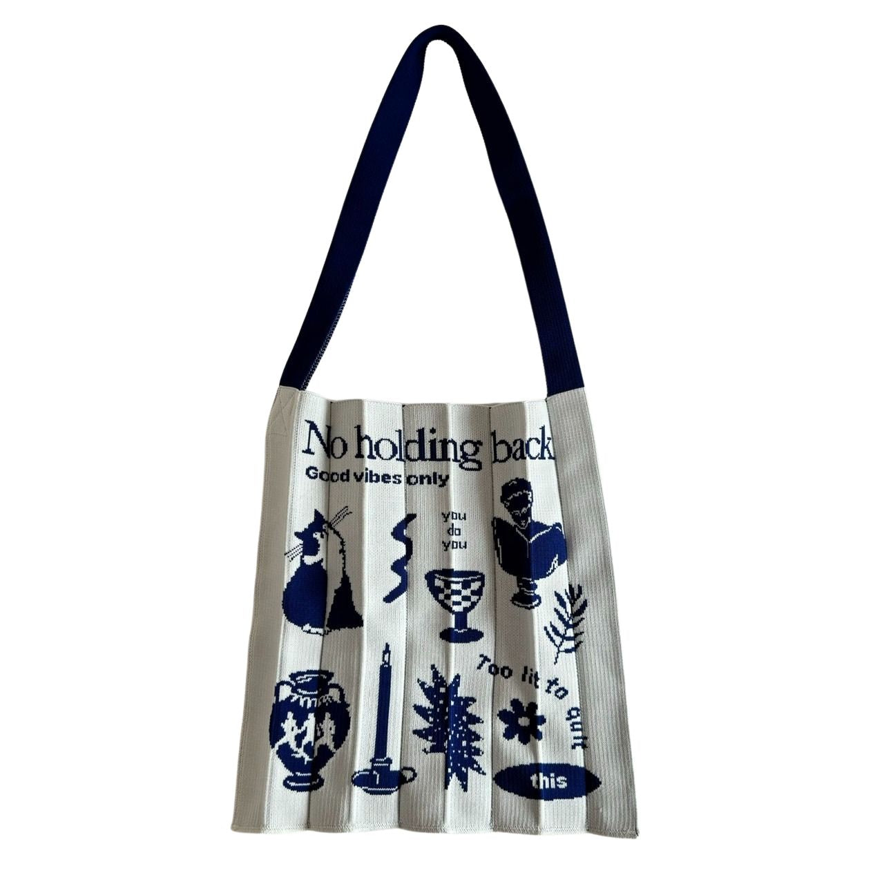 Knitty / Motif / Blue