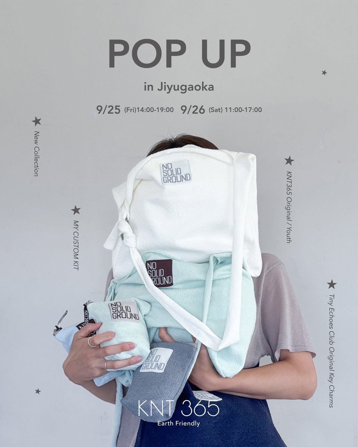 KNT365 POP UP in Jiyugaoka ♡
