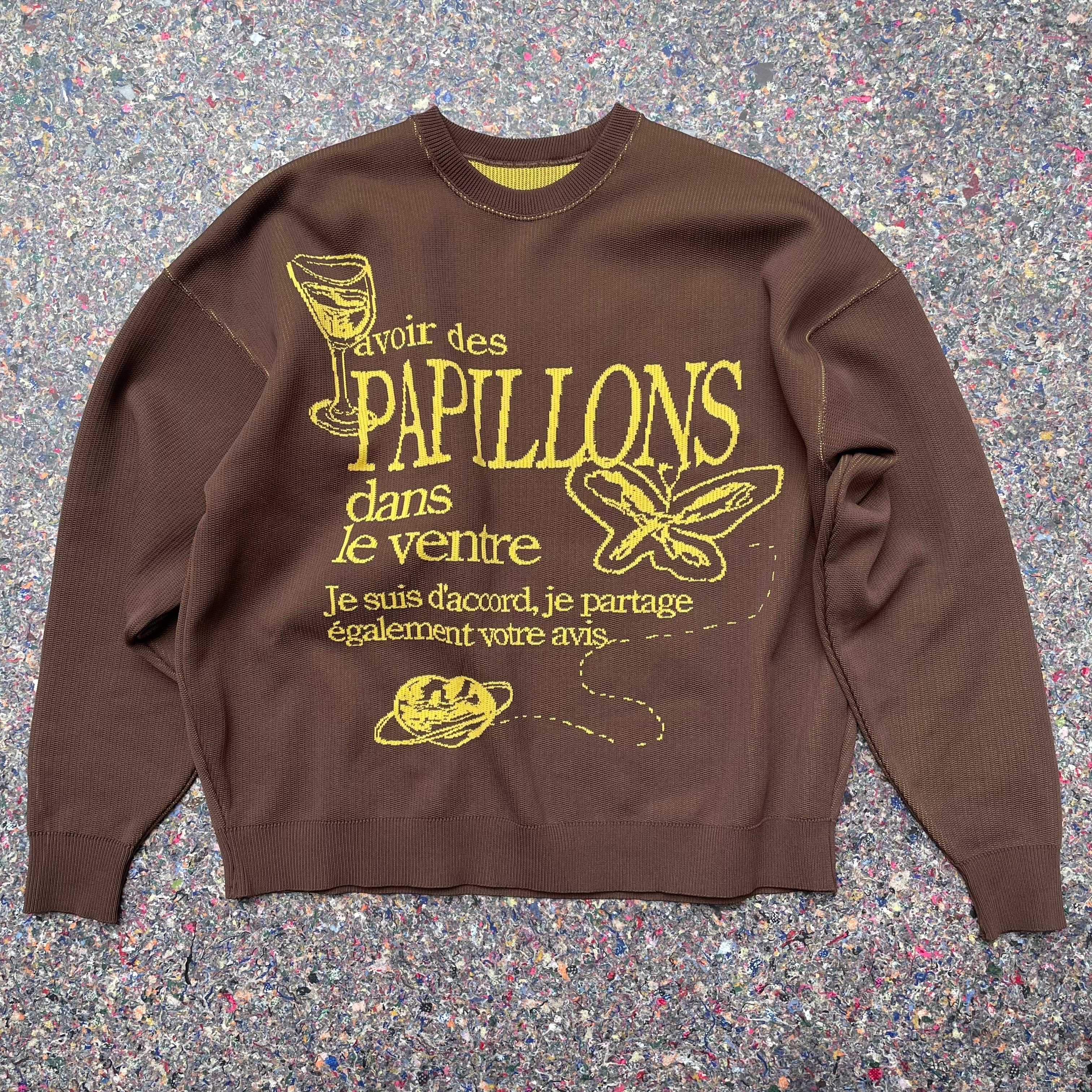 Jumper / Papillons / Brown (0509)