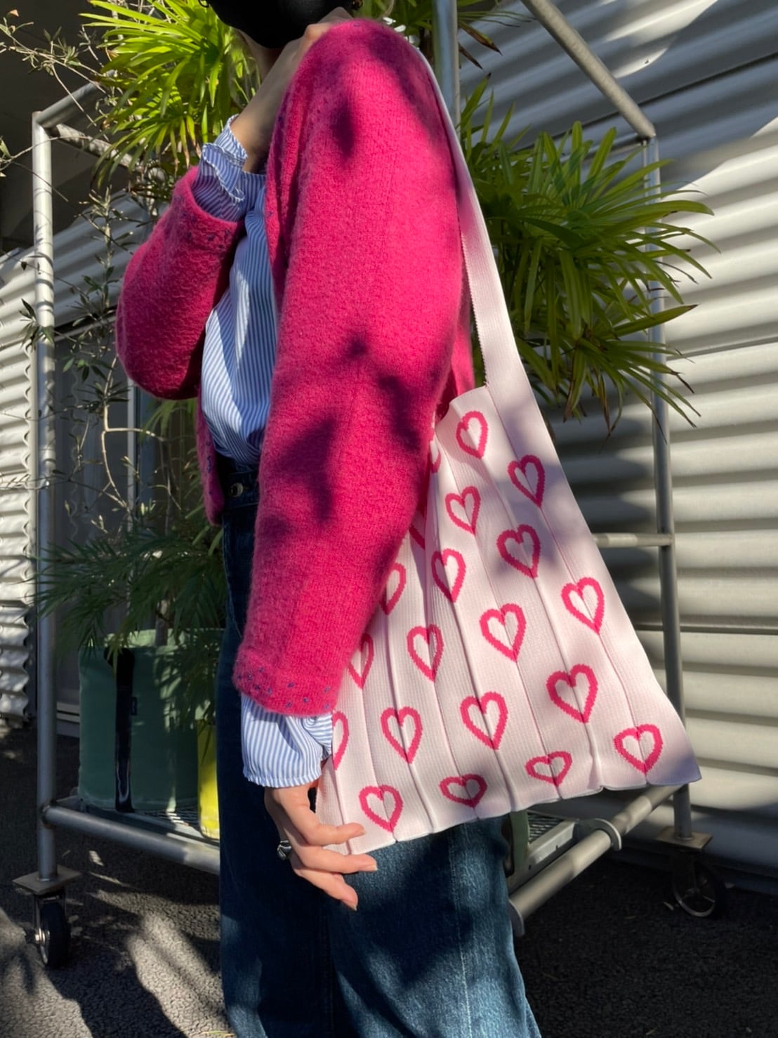 Knitty / Heart / Pink