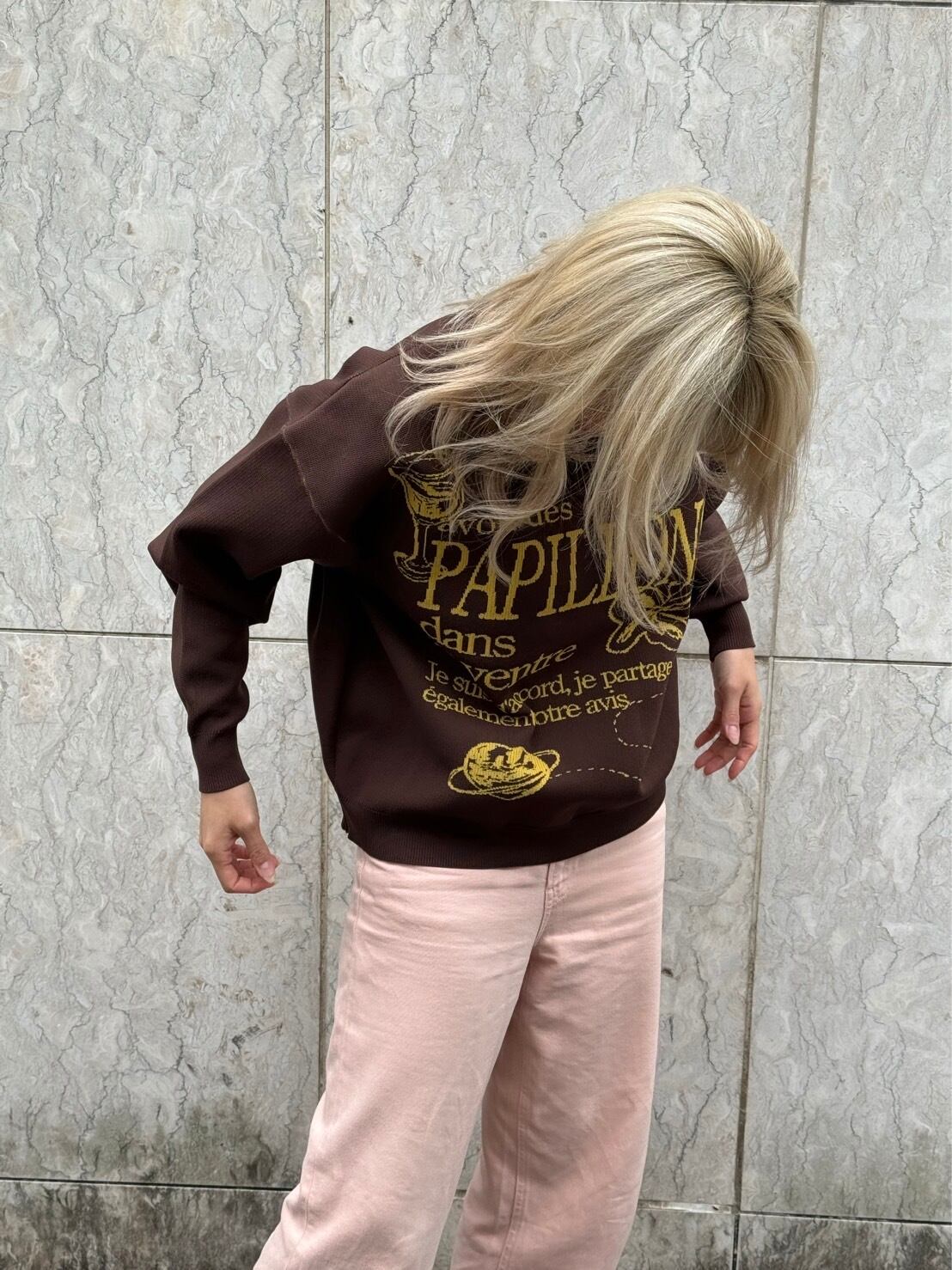 Jumper / Papillons / Brown (0509)