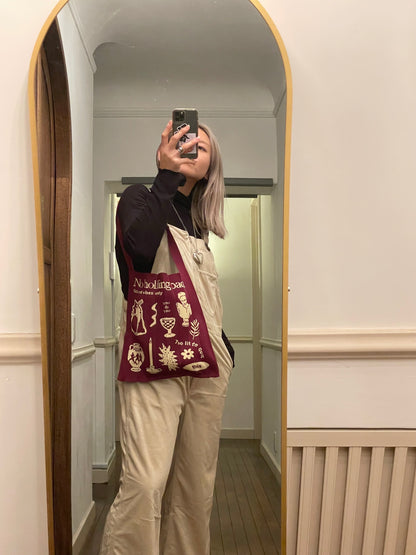 Knitty Motif Winered