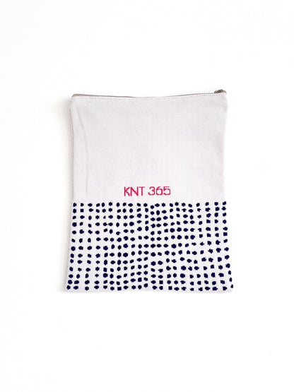 Big-Ziptty Mame-shibori Navy