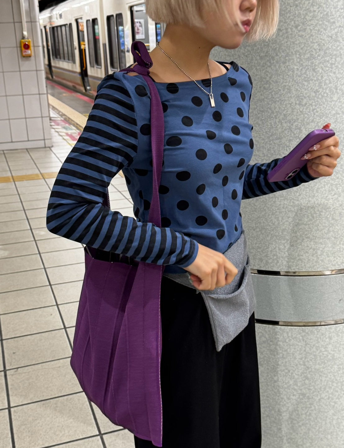 Knitty Logo Purple