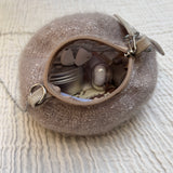 Globe Mohair Pouch