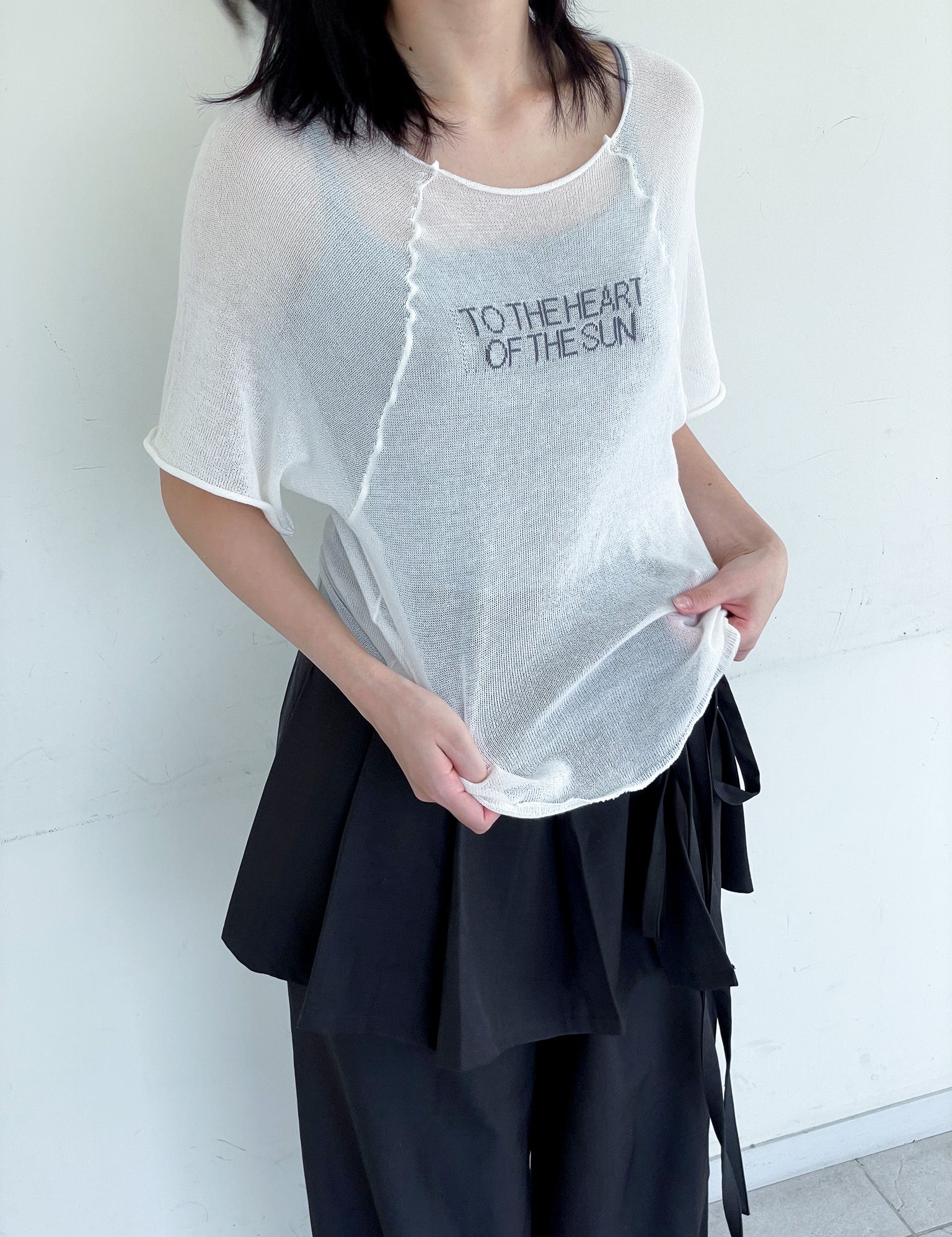 Tranpa Raglan White