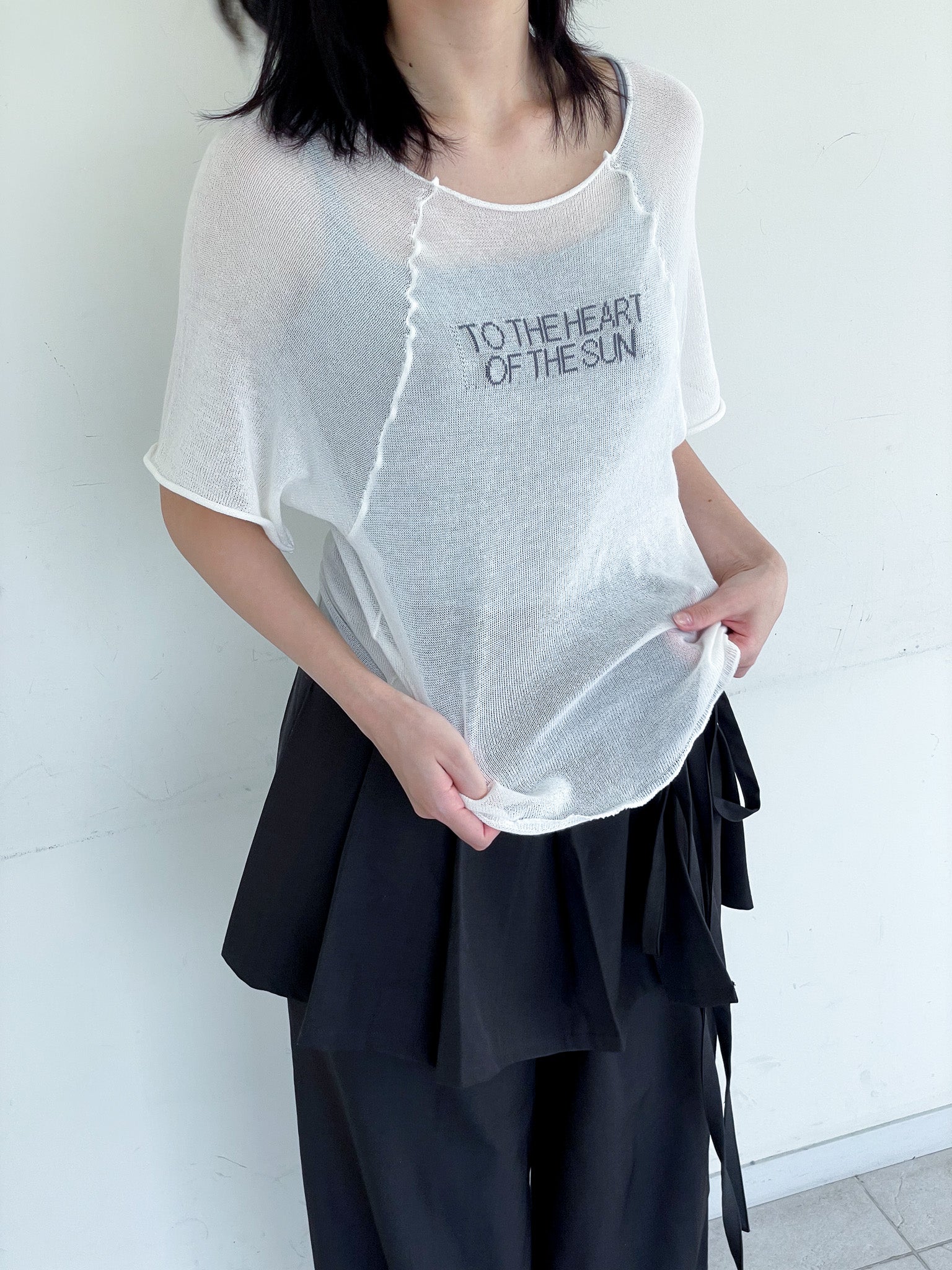 Tranpa Raglan White