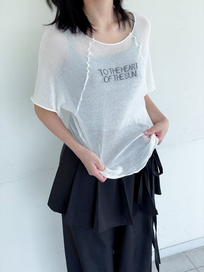 Tranpa Raglan White