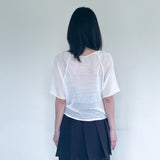 Tranpa Raglan White