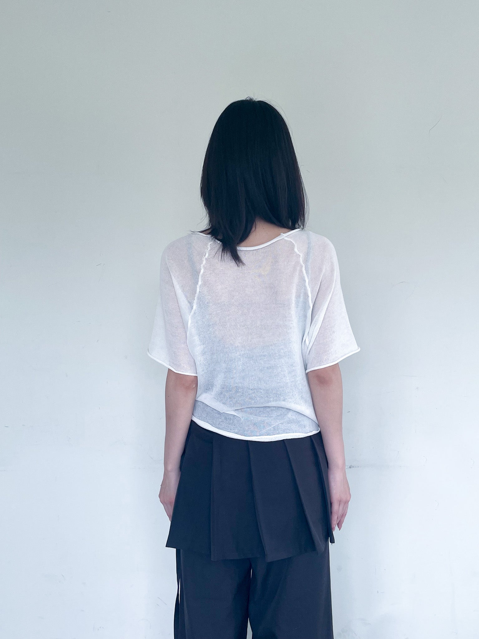 Tranpa Raglan White