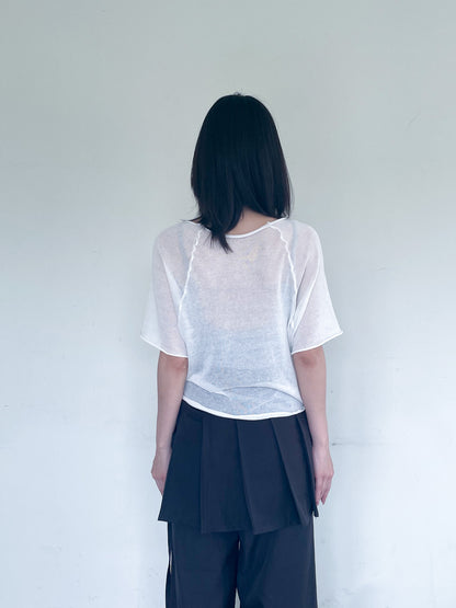 Tranpa Raglan White