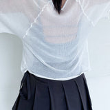 Tranpa Raglan White