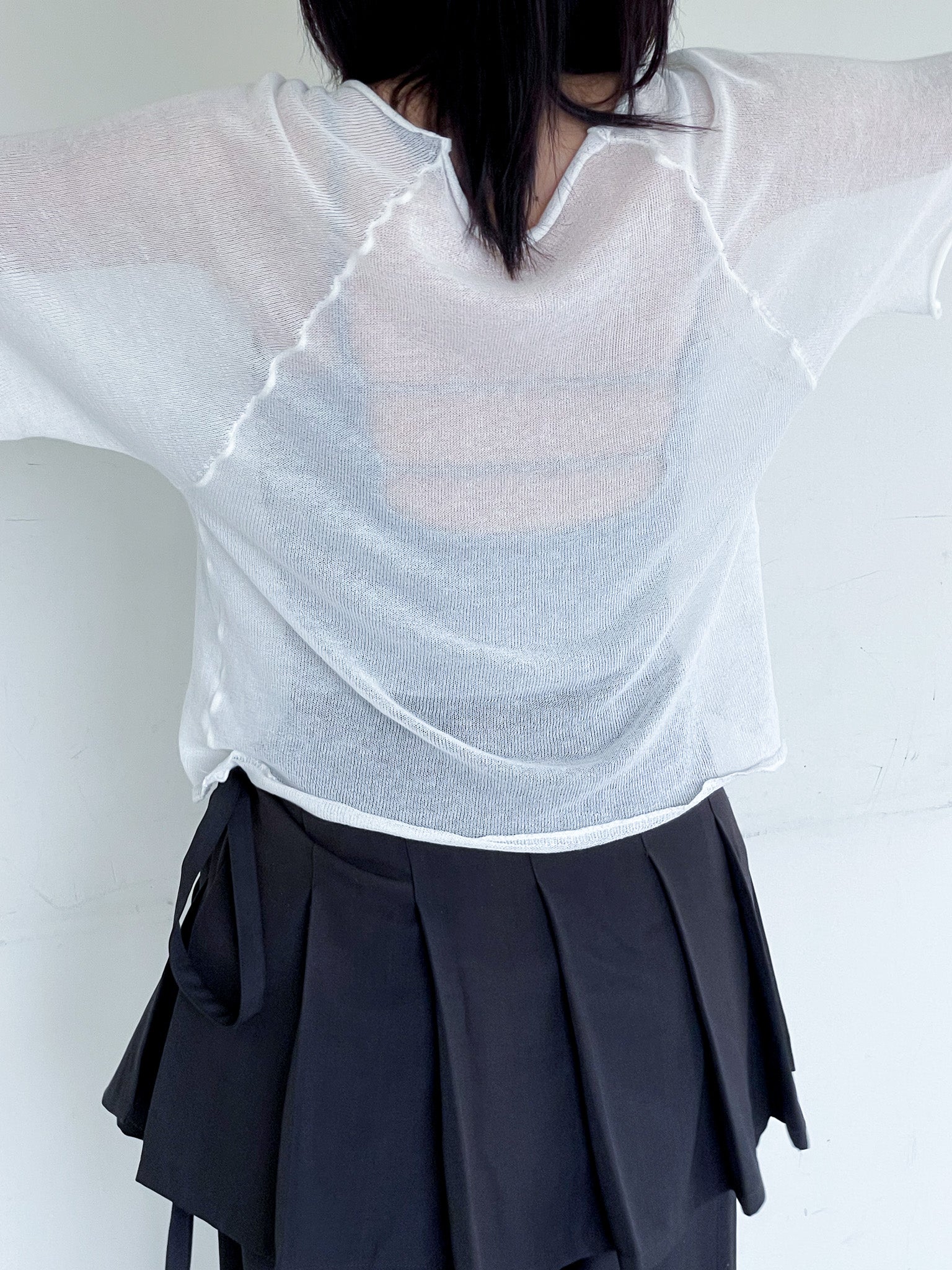 Tranpa Raglan White