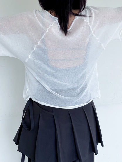 Tranpa Raglan White