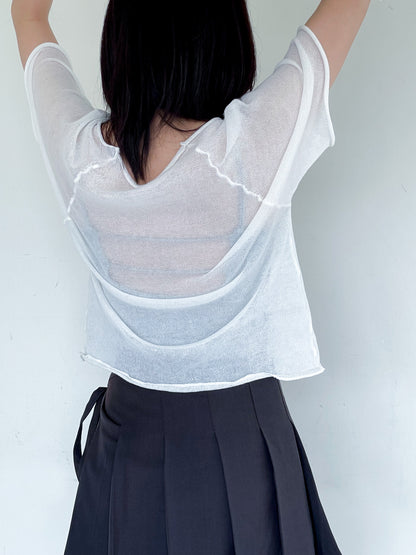 Tranpa Raglan White