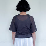 Tranpa Raglan Charcoal