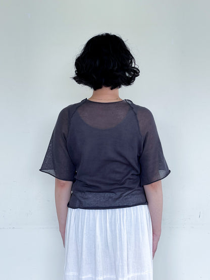 Tranpa Raglan Charcoal
