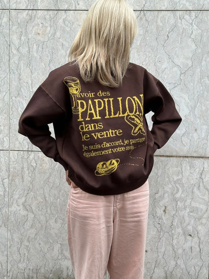 Jumper / Papillons / Brown (0509)