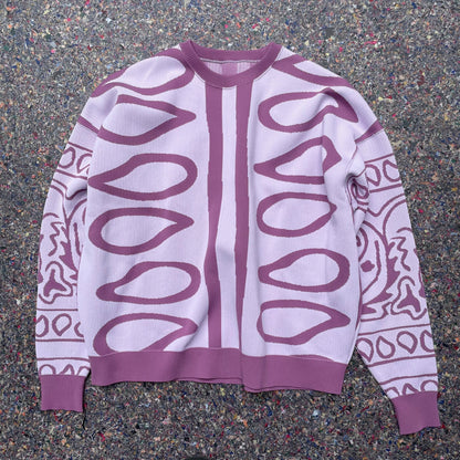 Jumper / Big Paisley / Purple